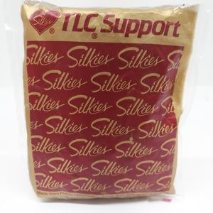 Silkies TLC Support USA Total Leg Control Cotton Plated Crotch Queen XL Taupe